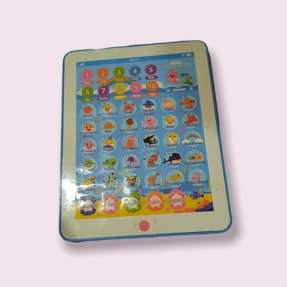 Pink Pong baby shark tablet